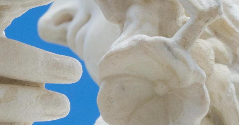 Peinture classique française allégorie Louis XIV montrant les grandes peintures historiques et mythologiques